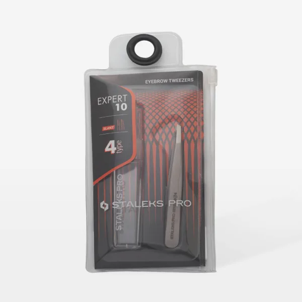 Pinza de cejas Expert 10 4 Staleks - Imagen 4