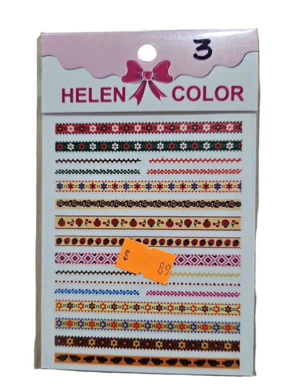 Sticker lineas de colores Helen Color - Imagen 4