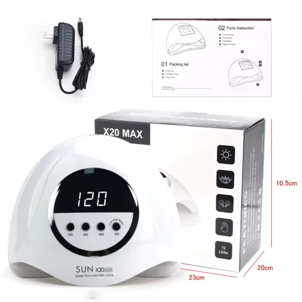 Lámpara cabina x20Max 72Leds Sun - Imagen 3