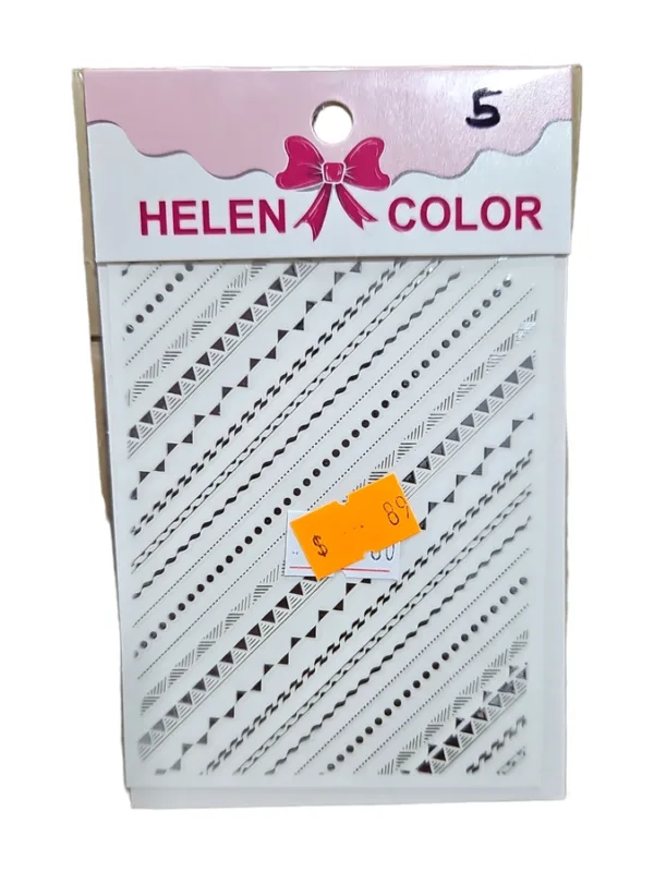 Sticker Plateados Helen Color - Imagen 4