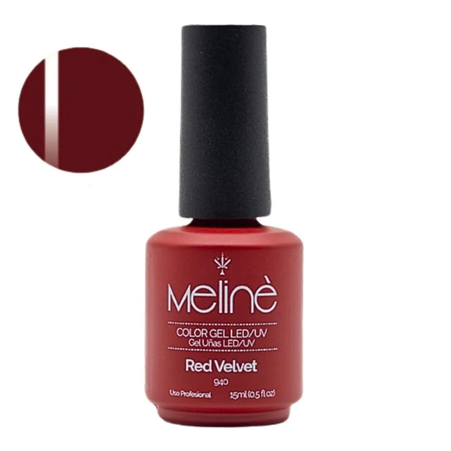 720C47BF-FECC-44B5-9C8D-3ED9AB4B6378-1.jpg Esmalte Red Velvet 940 Meline semipermanente - Imagen 1