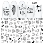 Sticker F638 Born Pretty - Imagen 2