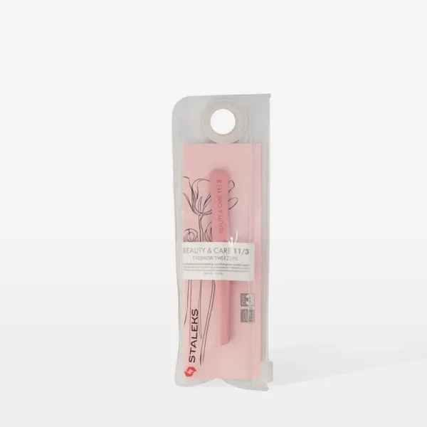 Pinza de cejas Beauty 11 3 Staleks - Imagen 4