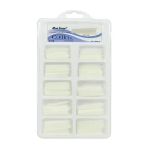 Tips coffin XL 100 uni Natural Mia Secret con sonrisa