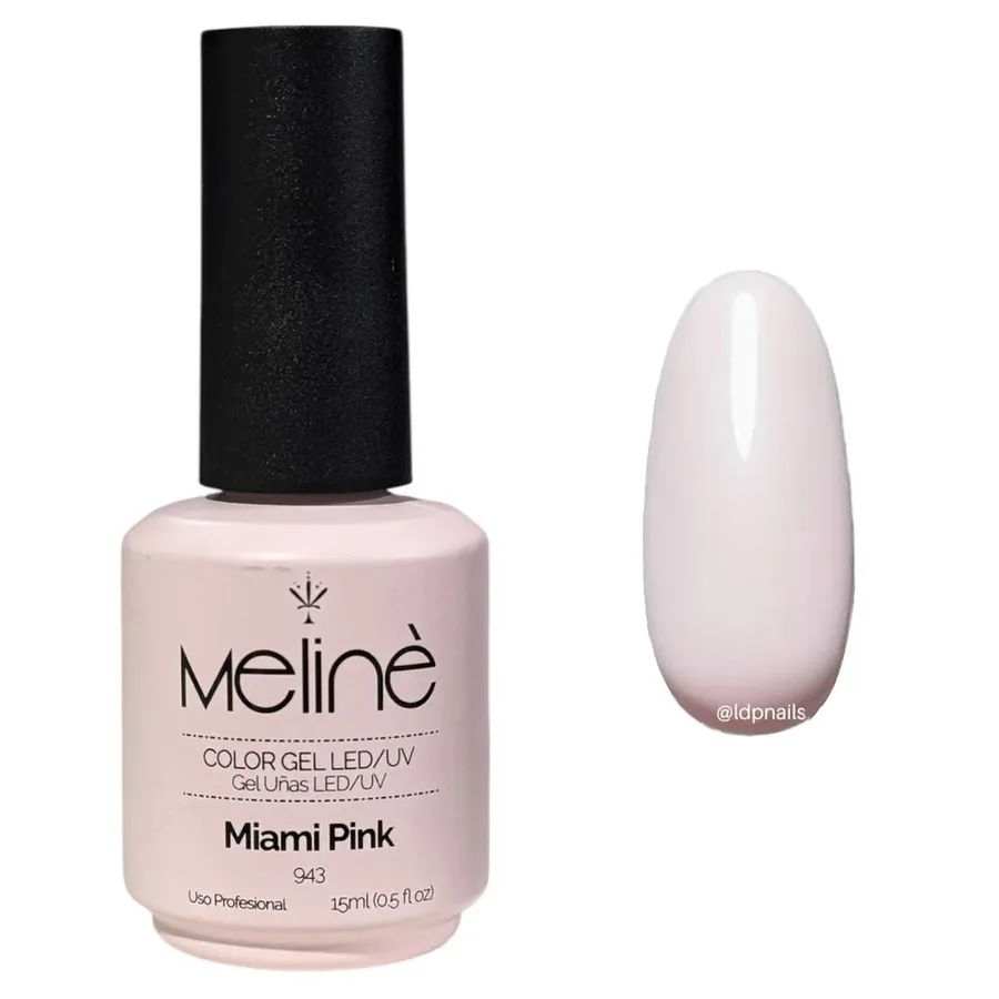 7A0BECC5-38CC-499F-844E-5E42F091A316.jpg Esmalte Miami Pink 943 Meline - Imagen 1