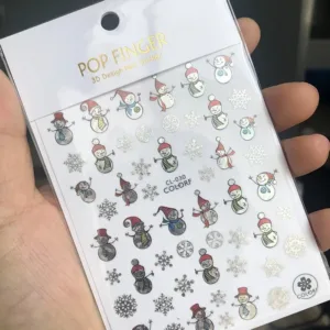 Sticker Navidad CL-030 Pop finger