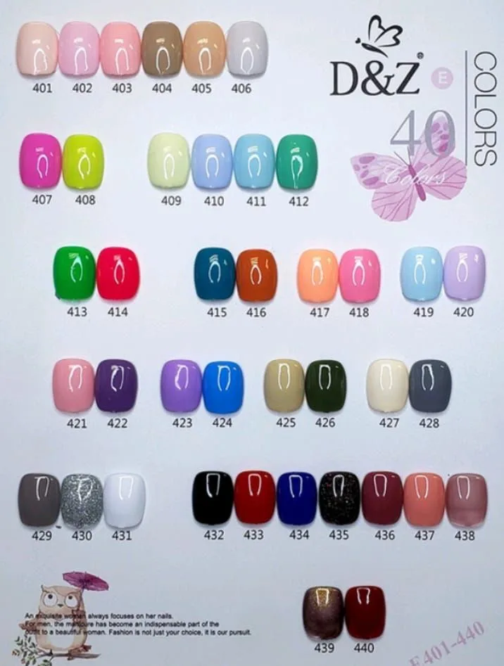 7CCD3C91-4A7F-4B21-8799-41F80152D75C-2.jpg Colección E 7.5ml D&Z Esmaltes semipermanentes - Imagen 1