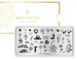 Placa de stamping Valentine's Day BPL003 Born Pretty - Imagen 2