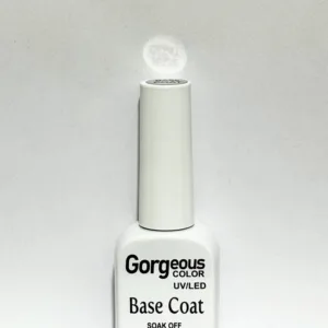 Base coat 15ml Gorgeous envase blanco