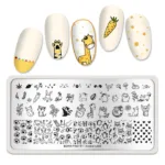 Placa de stamping Animal L005 Born Pretty