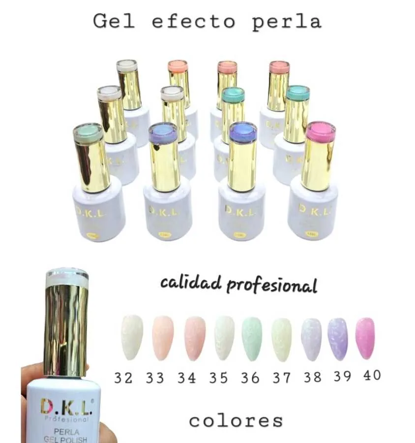 8494DBD3-E66B-404C-A8FF-CE61431EB8AE-3.jpg Esmalte perlado 15ml DKL semipermanente - Imagen 1