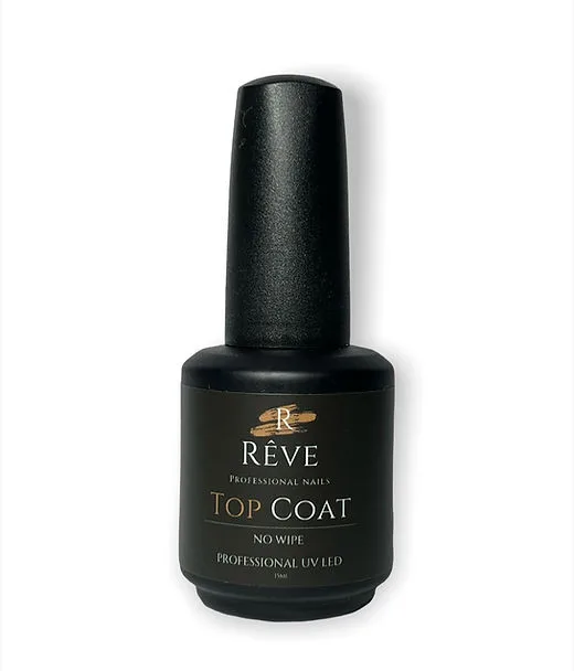85339EAF-754C-4B02-B7BB-6059557C2696.jpg Top coat 01 Extra shine 15ml Reve Semipermanente - Imagen 1