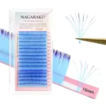 Pestañas Auto Fans 0.07 Mix degradé azul Nagaraku