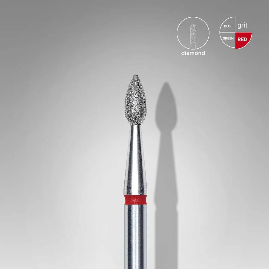 8CAC69D0-0073-478E-BA66-635243A36FD1.jpg Fresa diamantada gota roja FA40R023/5 Staleks - Imagen 1
