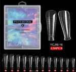 Tips dual coffin 120 unidades polygel - Imagen 2