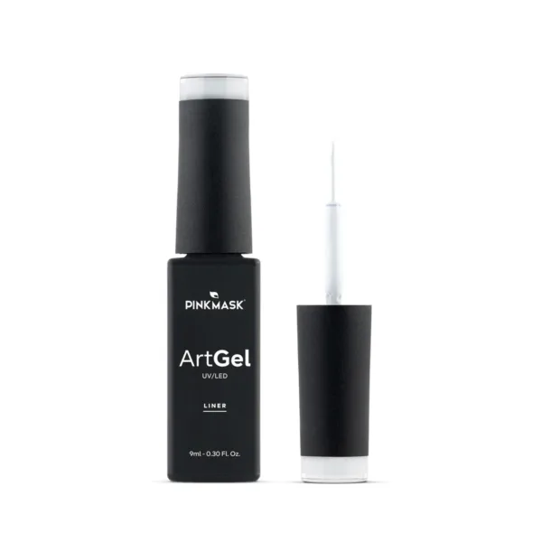 Gel art esmalte liner ArtGel 9ml Pink Mask - Imagen 3