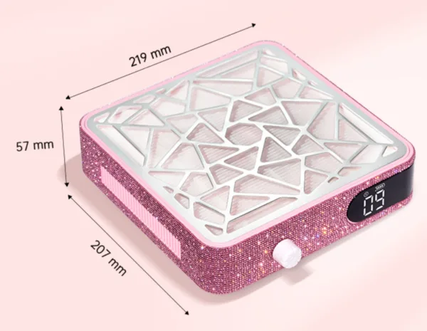 Extractor de polvo con strass - Imagen 3