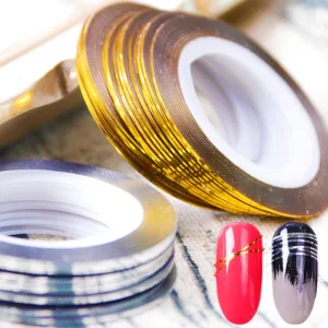 Cinta adhesiva 1mmx20m para decoración de uñas