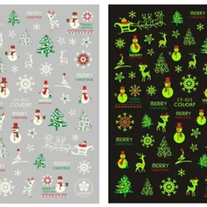 Sticker Navidad CY-021 Pop finger