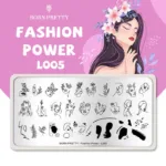 Placa de stamping Fashion Power L005 Born Pretty - Imagen 3