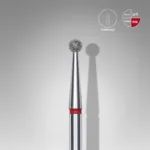 Fresa diamantada bola roja chica FA01R025 Staleks