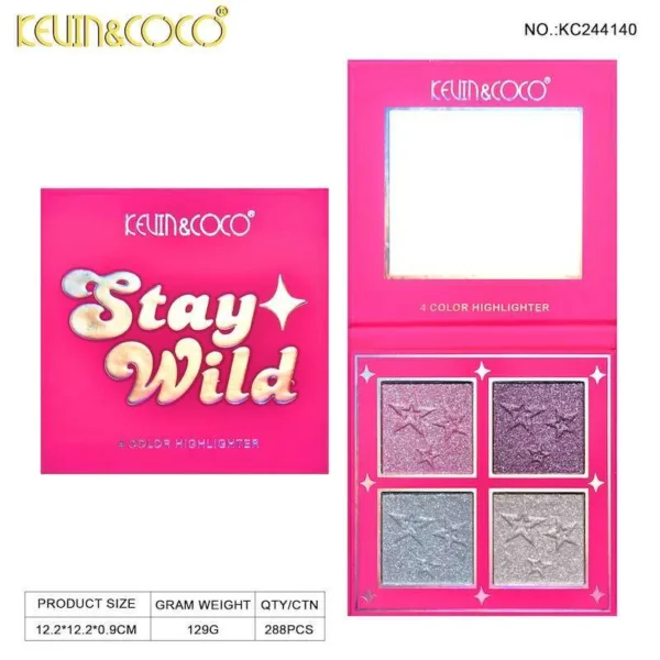 Paleta de iluminadores Stay Wild - Imagen 2