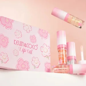 Set 4 labial gloss Springtime 1 al 4 Kevin & Coco