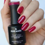 Esmalte Bourgogne 124 Pink Mask Semipermanente - Imagen 2