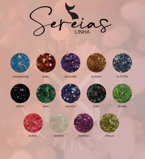 Acrílico Colección Sereias Majestic 10g polímero - Imagen 2