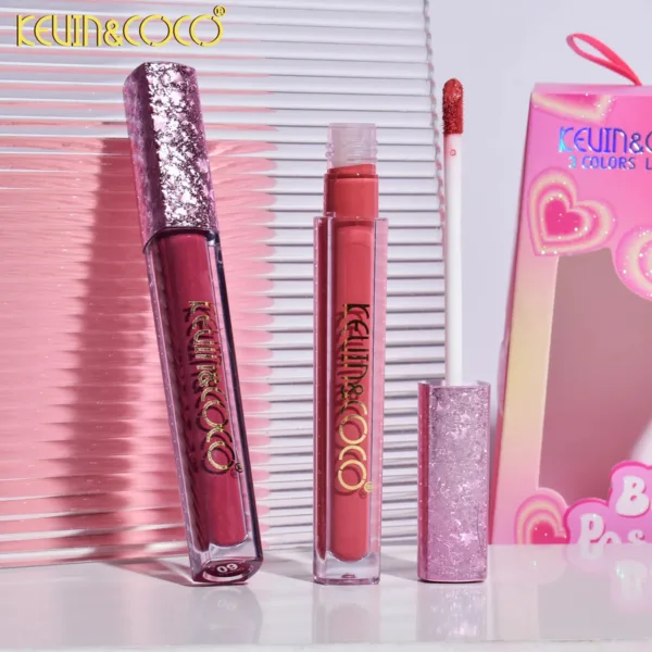 Caja 3 labiales Be Positive corazón - Imagen 2