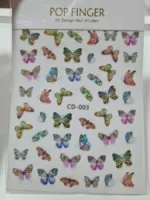 Sticker Mariposas Pop Finger