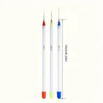 Pincel liner largos 3 unidades - Imagen 3