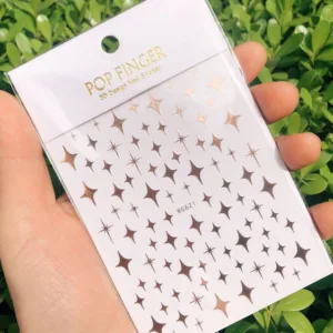 Sticker Destellos Cobre G621 Pop Finger