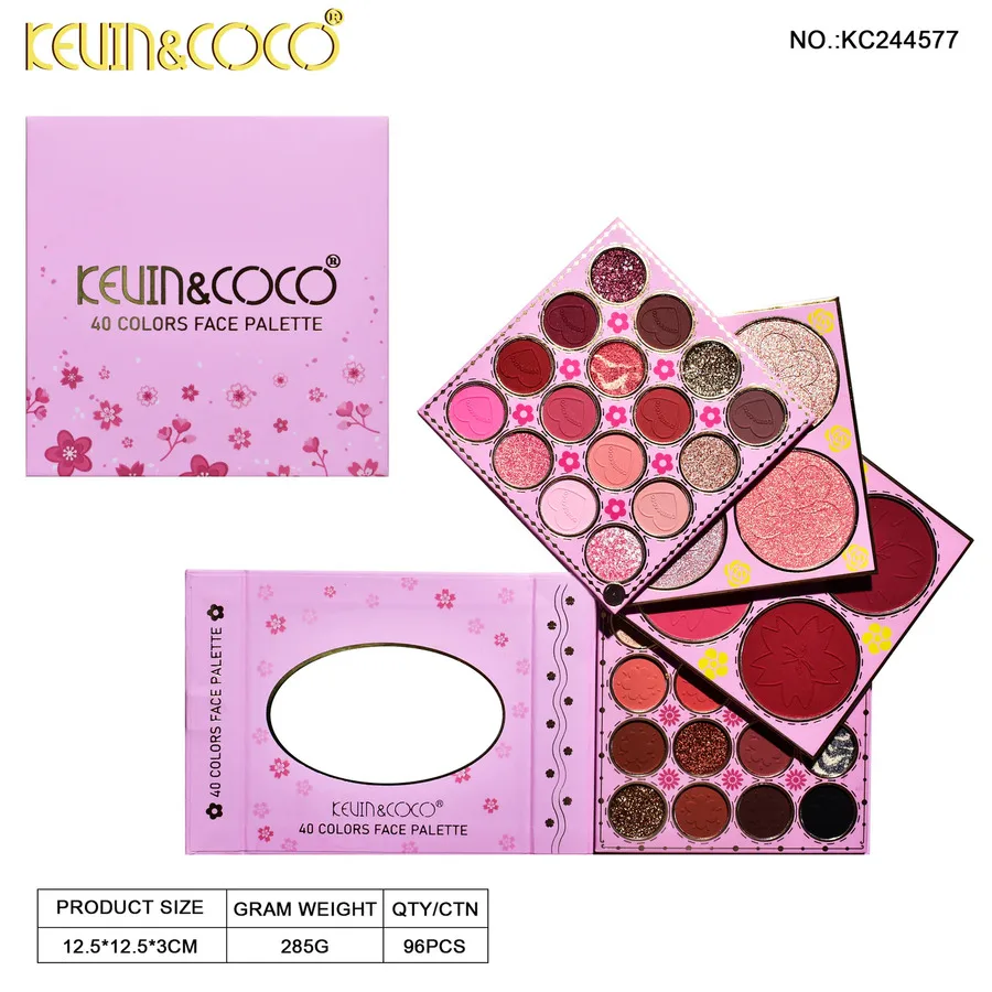 BB5D6F3D-E560-4373-8823-D63AE82BE090-2.jpg Paleta de sombras plegable flores - Imagen 1