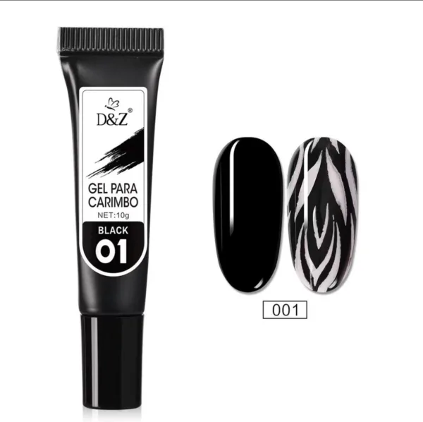 Esmaltes 8 unidades para stamping D&Z Semipermanentes - Imagen 2