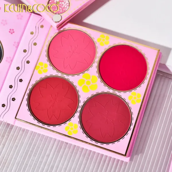 Paleta de sombras plegable flores - Imagen 3