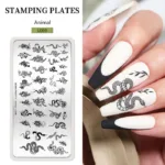 Placa de stamping Animal L009 Born Pretty - Imagen 7