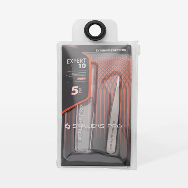 Pinza de cejas Expert 10 5 Staleks - Imagen 4
