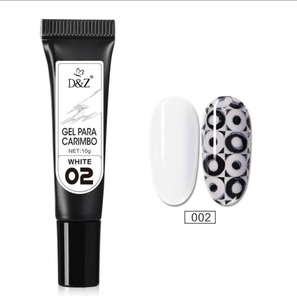 Esmaltes 8 unidades para stamping D&Z Semipermanentes - Imagen 3