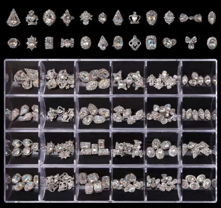 C7AC2651-5C96-4917-8D39-75FA69FEBC86.jpg Par Joyas C Apliques Para Uñas - Imagen 1