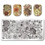 Placa de stamping BPL073 Born Pretty - Imagen 2