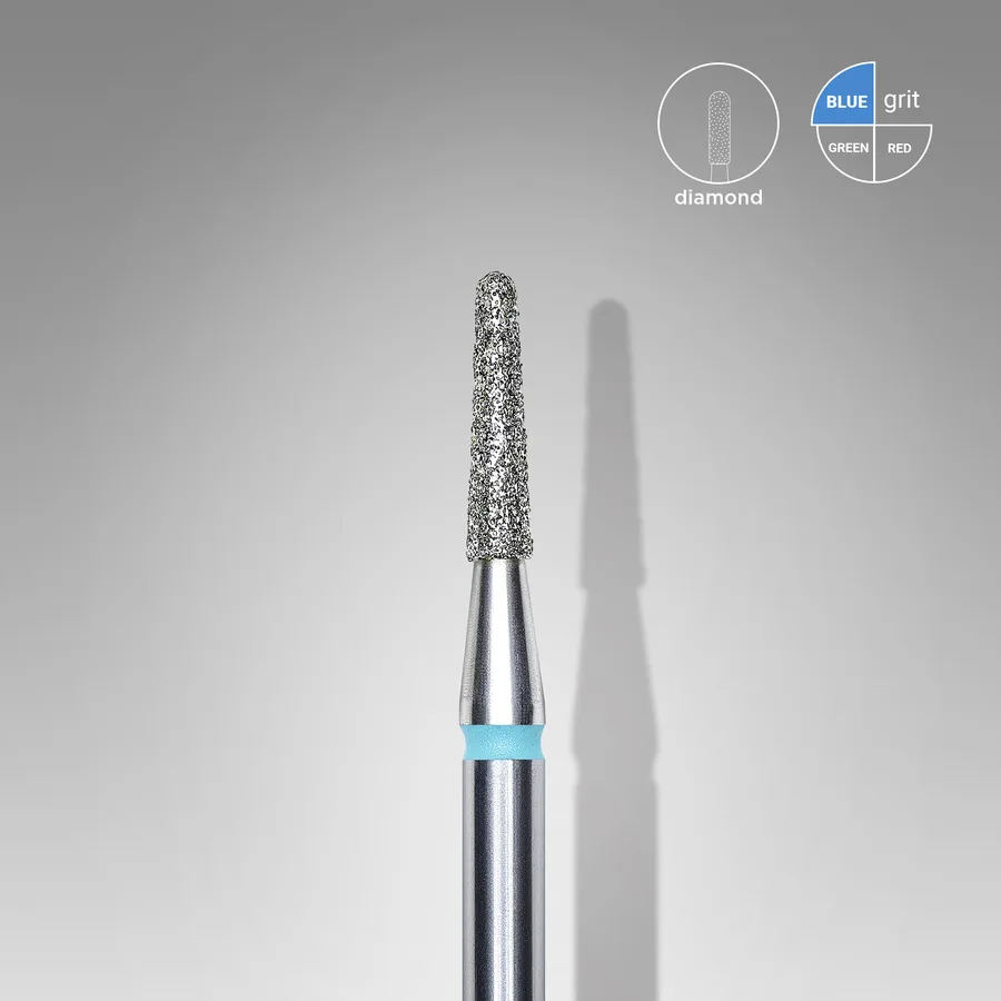 CDB6BFD2-2F84-4463-B5C2-55F1B7F6A1B5.jpg Fresa diamantada tronco azul FA70B018/8 Staleks - Imagen 1