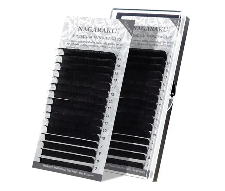 CDC37E7F-0FD3-4B47-A88F-7867A47445DF-1.jpg Pestañas premium 0.10 Nagaraku pelo a pelo - Imagen 1