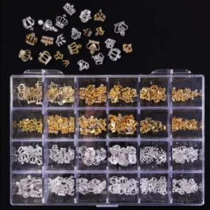 Par Joyas A Coronas Apliques Para Uñas