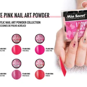 Acrílico colección I Love Pink Polímero Mia Secret Unidad
