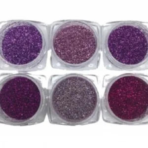 Pack 6 Glitter Miss Sonia