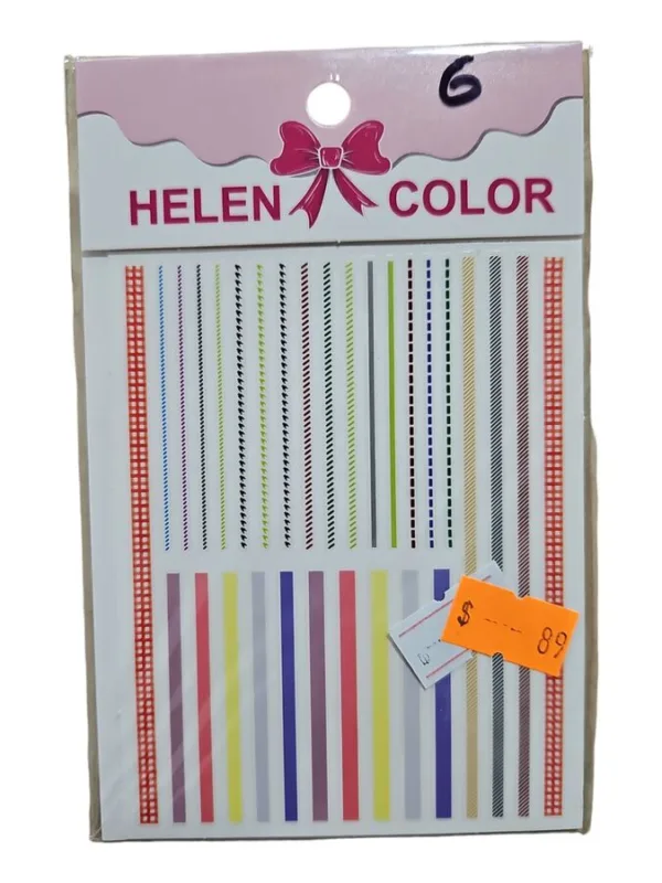 Sticker lineas de colores Helen Color - Imagen 5