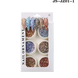 Pack 6 glitter 1