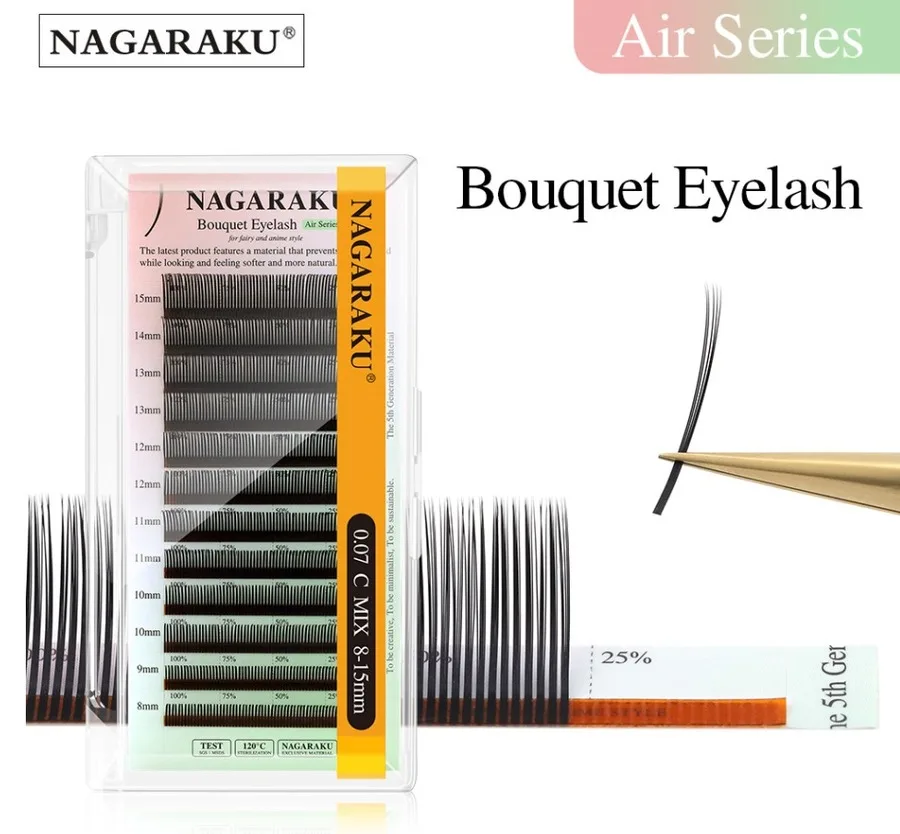 D75C592F-EA3A-43AE-B0CA-3817C9D0BEFA-2.jpg Pestañas Bouquet 0.07 Mix Nagaraku - Imagen 1