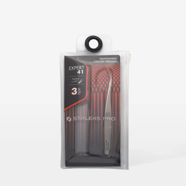 Pinza para pestañas Expert 41 3 Staleks - Imagen 4